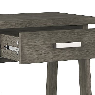 Simpli Home Sawhorse Bedside Table