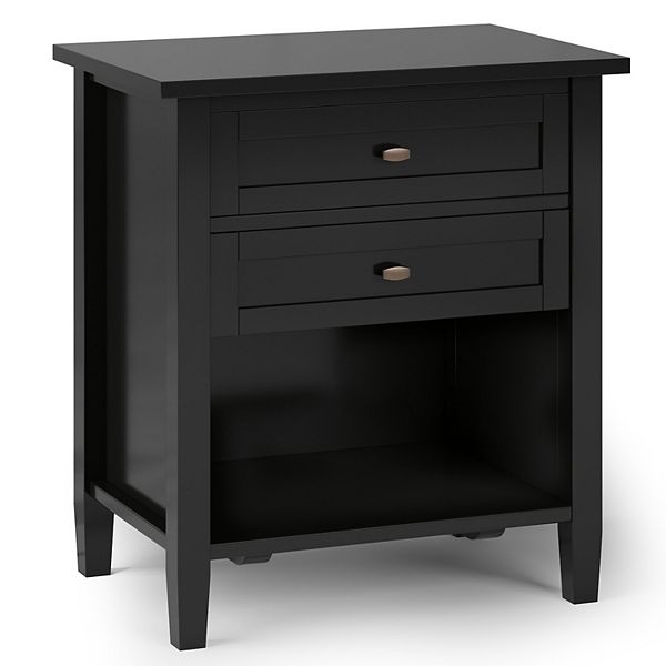 Simpli Home Shaker Nightstand Table