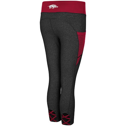 Download Women's Arkansas Razorbacks Wallflower Capri Leggings