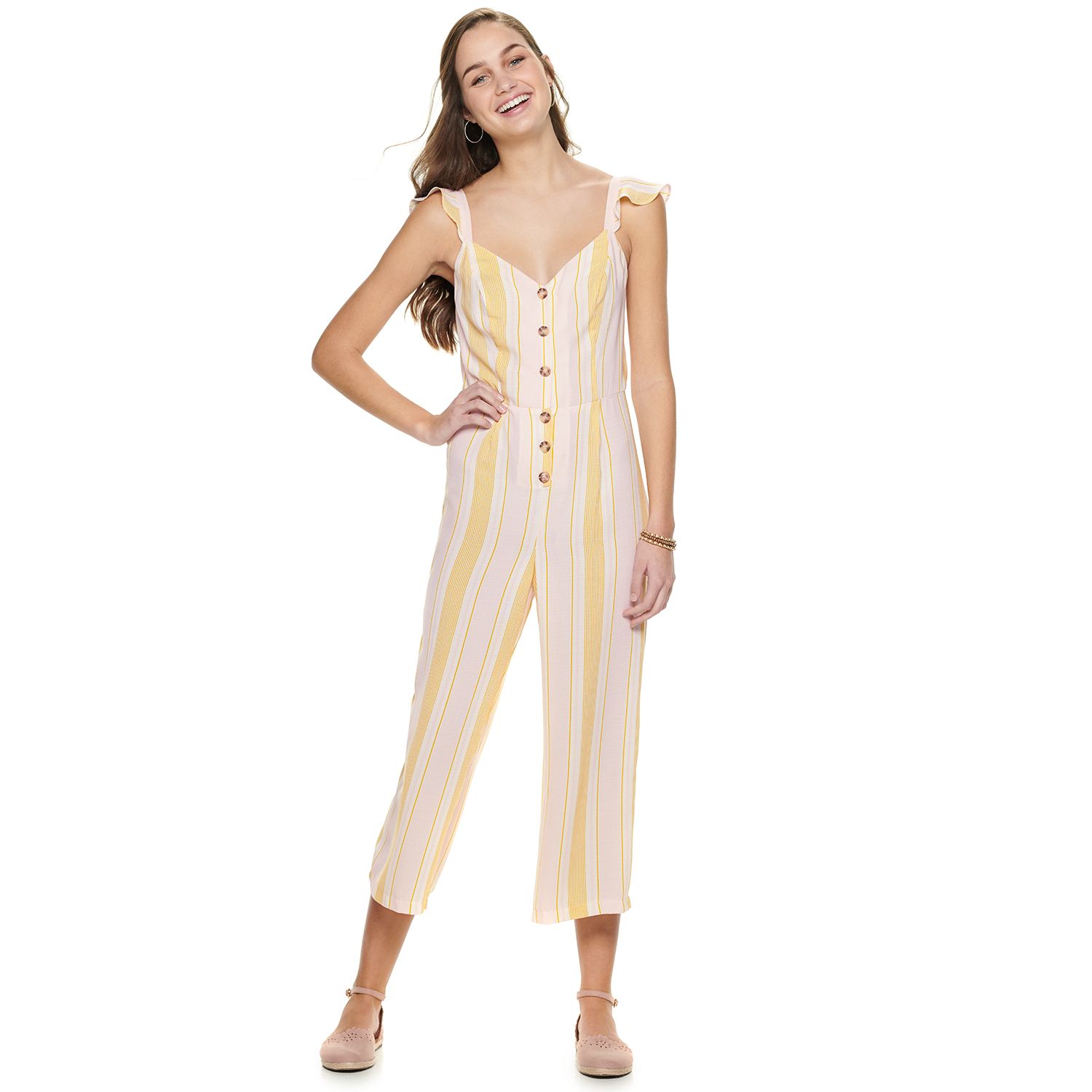 yellow rompers for juniors