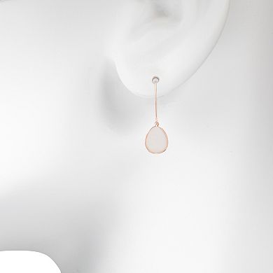 LC Lauren Conrad Mother-of-Pearl Drop Earrings