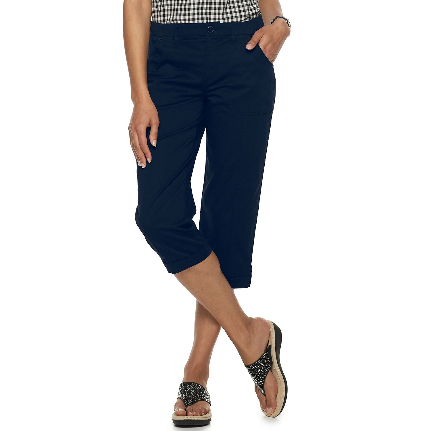 kohl's croft and barrow capris