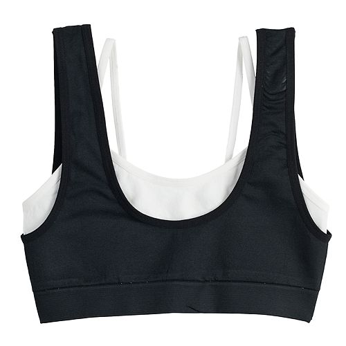Girls 416 Maidenform Double Layer Sports Bra