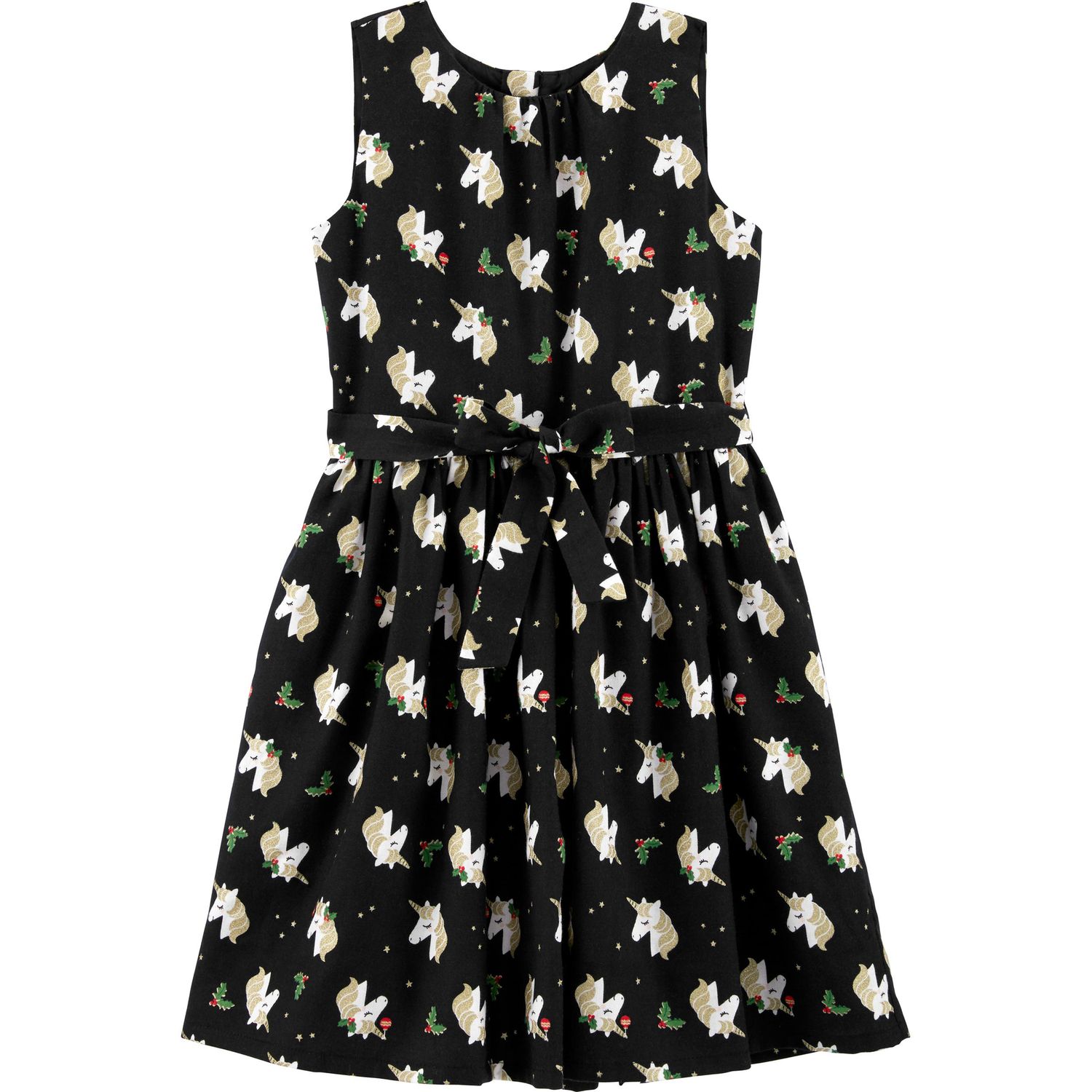 unicorn christmas dress