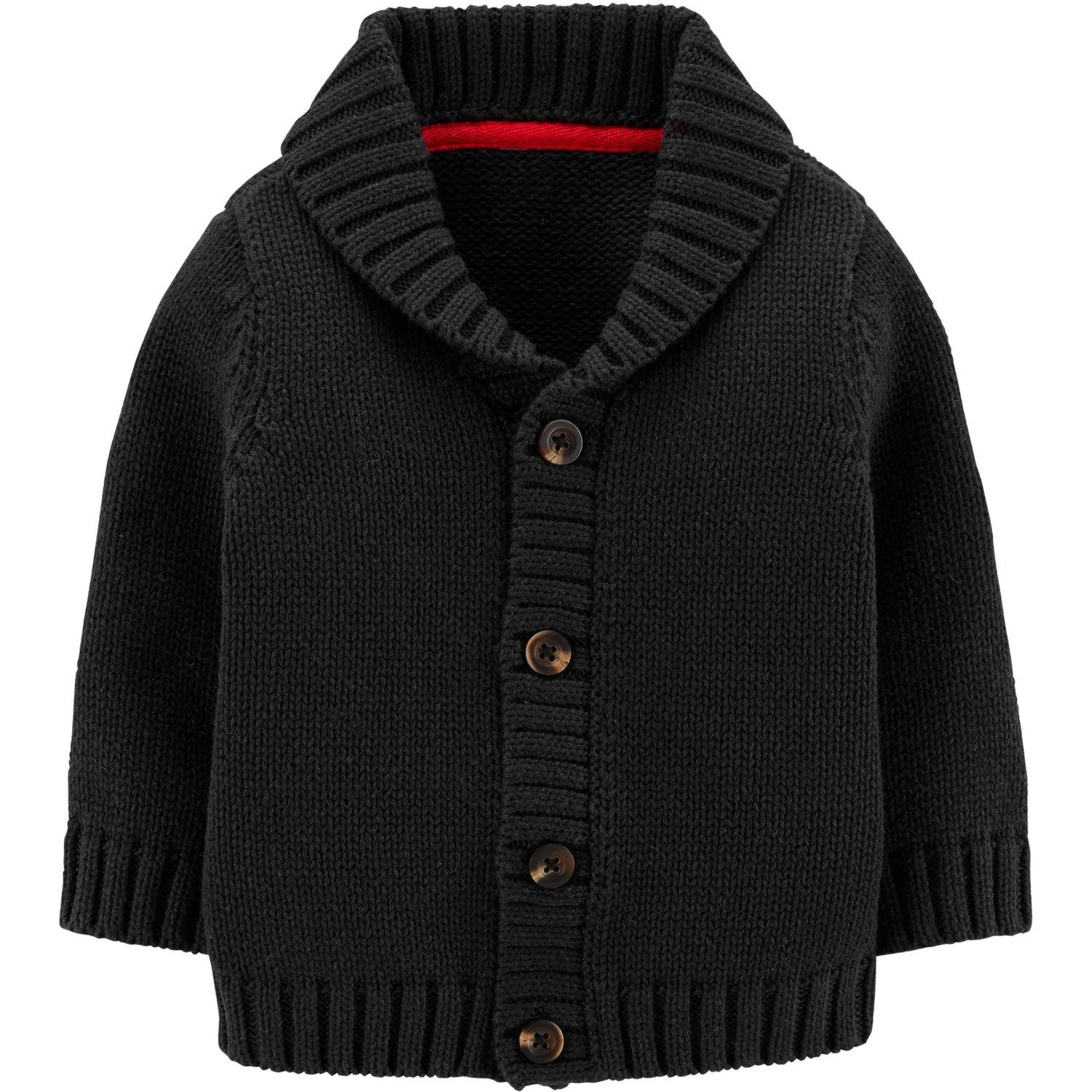 baby boy black cardigan