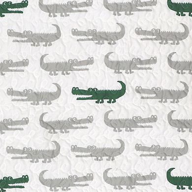 Lush Decor Alligator Throw