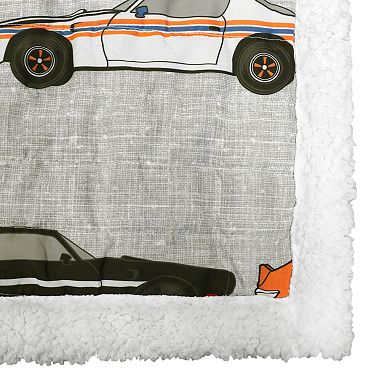 Lush Decor Race Cars Throw