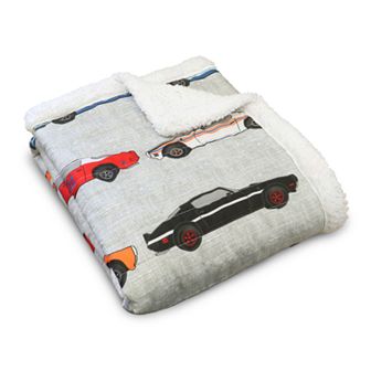 Lush Decor Race Cars Throw