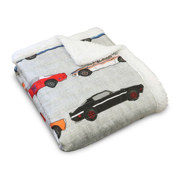 Lush Decor Race Cars Throw