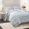 Lush Decor 3-piece Nisha Quilt Set