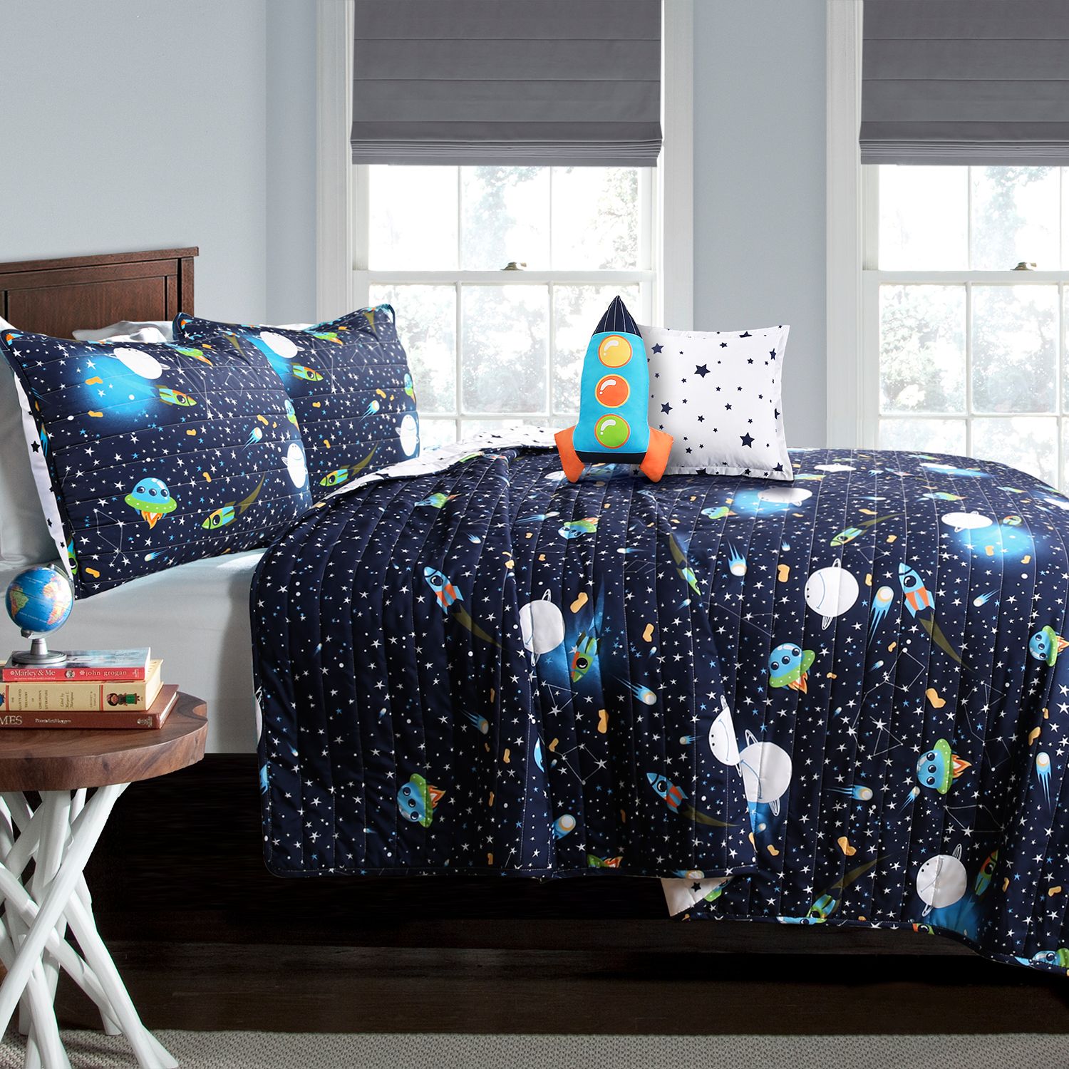 lush decor whale quilt set