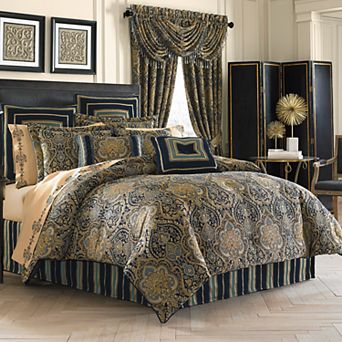 Five Queens Court Palmer Comforter Set or Euro Sham