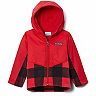 Toddler Boy Columbia Overlap Fleece Hooded Lightweight Jacket