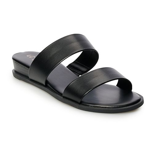 LC Lauren Conrad Mint Women's Slide Sandals