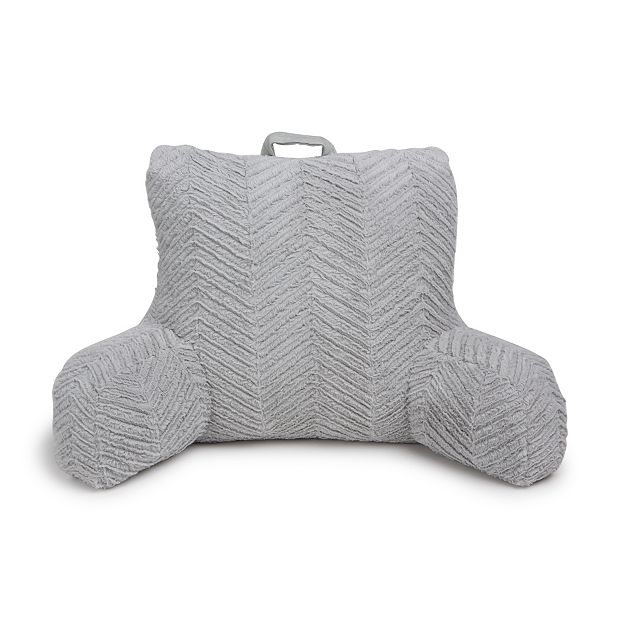 The Big One Herringbone Cut Faux Fur Backrest Pillow