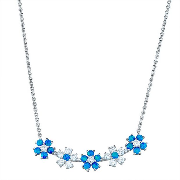 Kohls opal online necklace