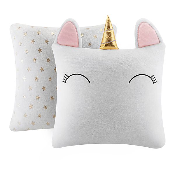 The Big One® Unicorn Shaped 2-pack Throw Pillow Set