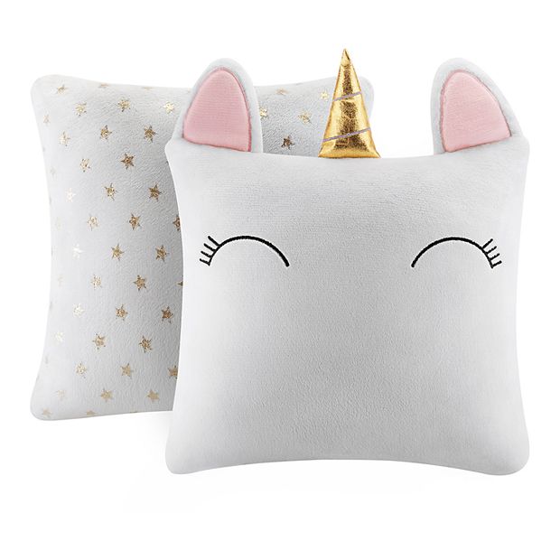 The Big One® Unicorn Shaped 2-pack Throw Pillow Set