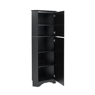 Prepac Elite Tall Corner Storage Cabinet