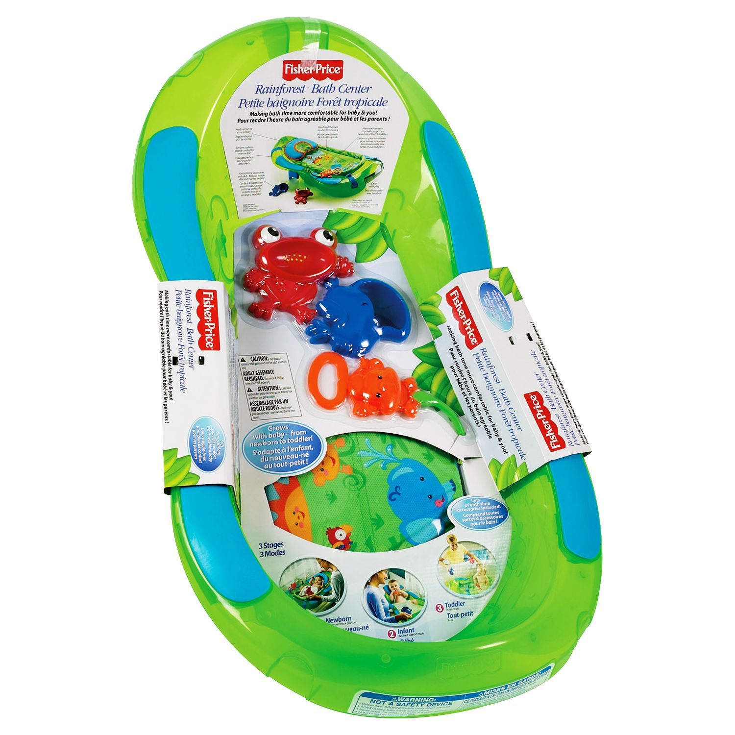 fisher price rainforest bath center