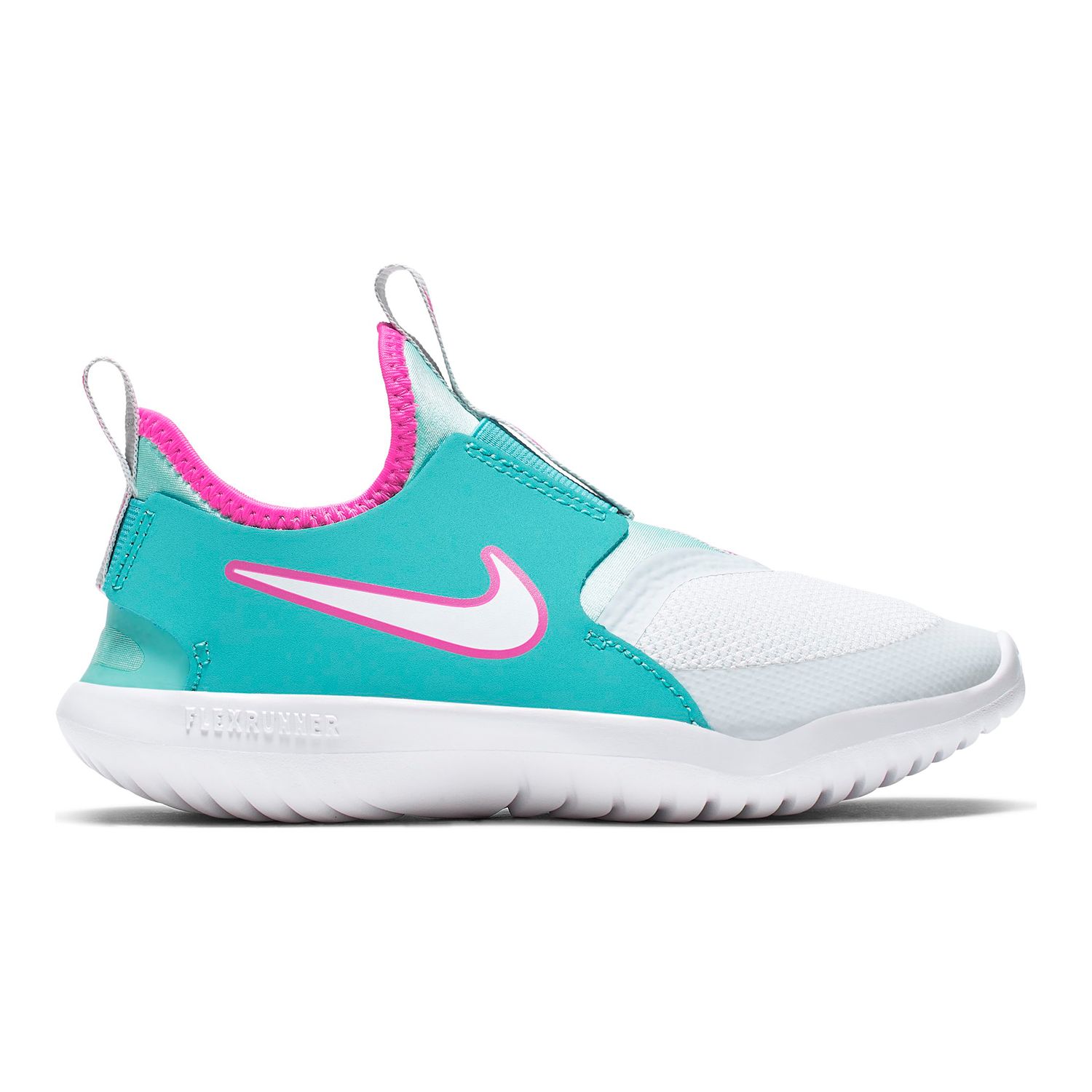 nike flex runner aqua