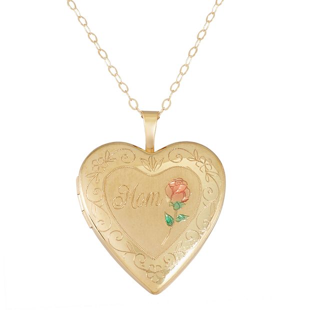 Unbranded 10k online Gold Heart Necklace