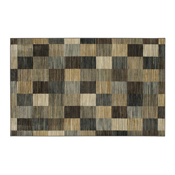 Mohawk® Home Mercario Smoke Blue Geometric Area Rug