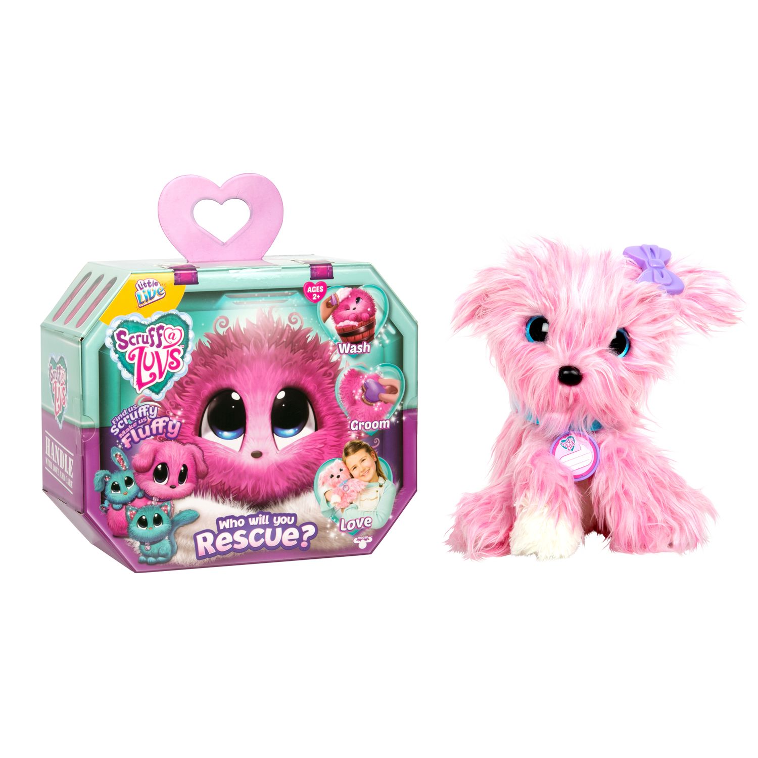 pink puppy dog toy