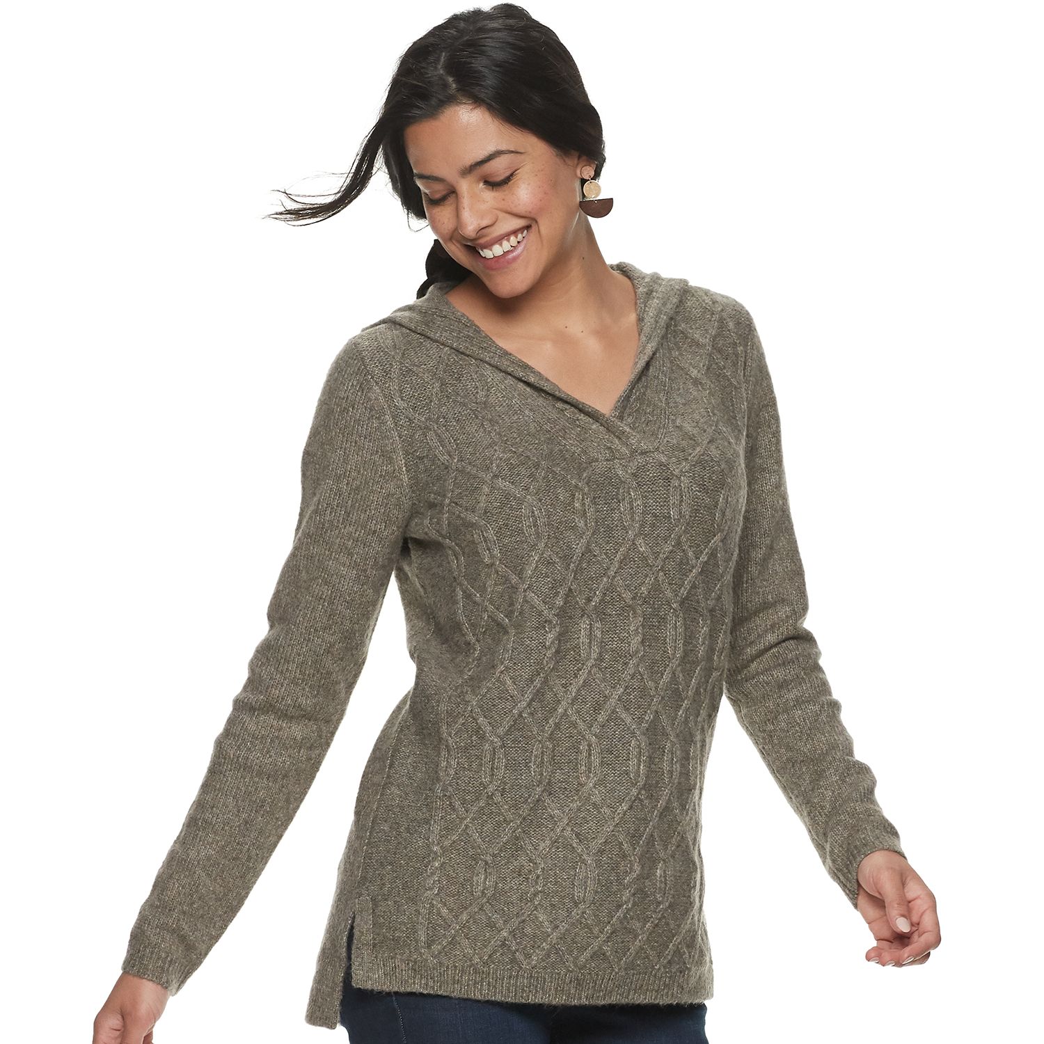 kohls petite sweaters