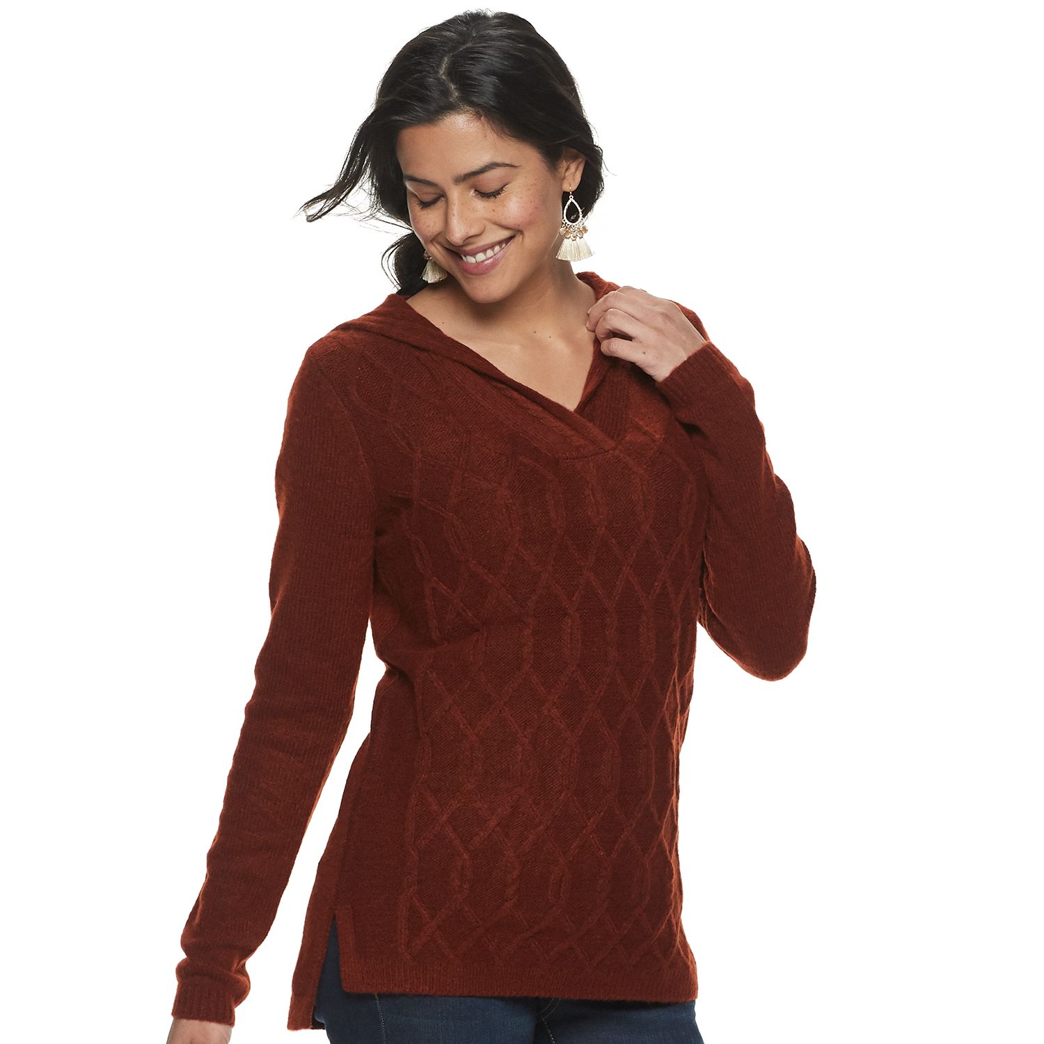 kohls petite sweaters