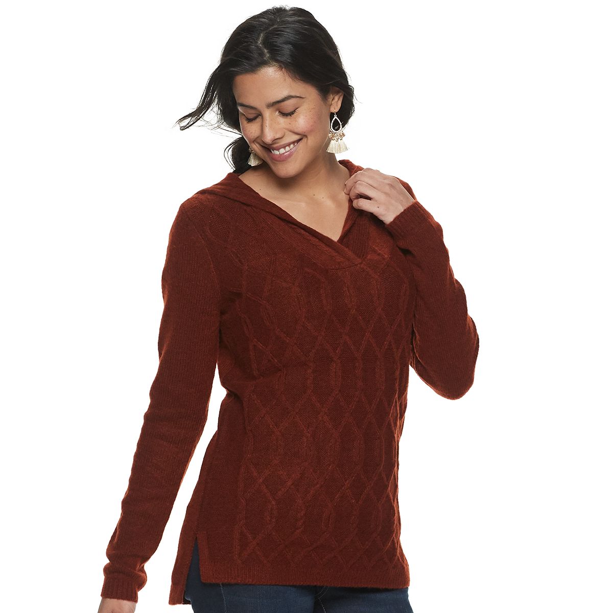 Long tunic sweaters hot sale