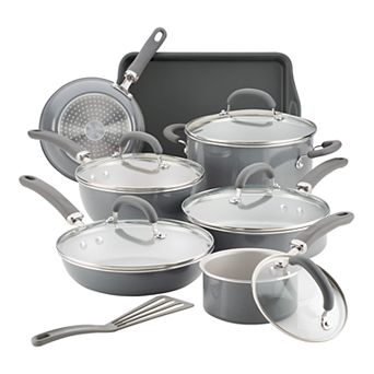 Rachael Ray® Create Delicious 13 pc Aluminum Nonstick Cookware Set