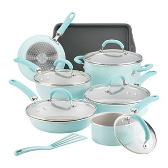 Rachael Ray® Create Delicious 13 pc Aluminum Nonstick Cookware Set