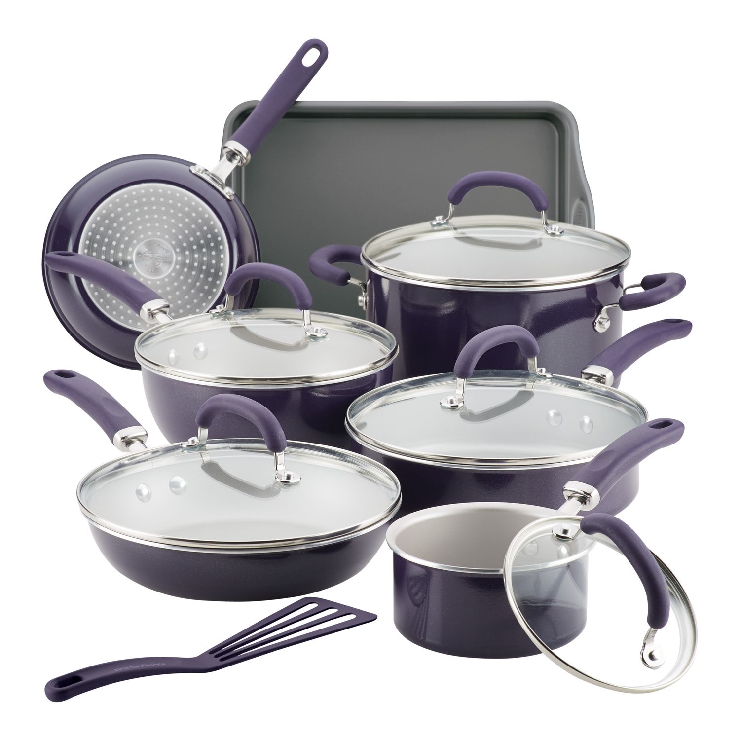 Rachael Ray® Create Delicious 13-pc. Aluminum Nonstick Cookware Set