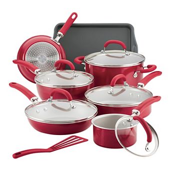 Rachael Ray® Create Delicious 13 pc Aluminum Nonstick Cookware Set