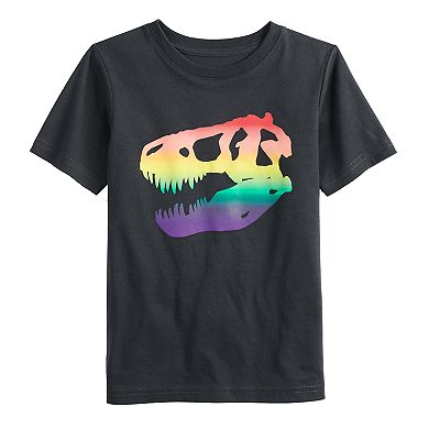 Boys 4-7 Family Fun™ Dinosaur Rainbow Pride Graphic Tee