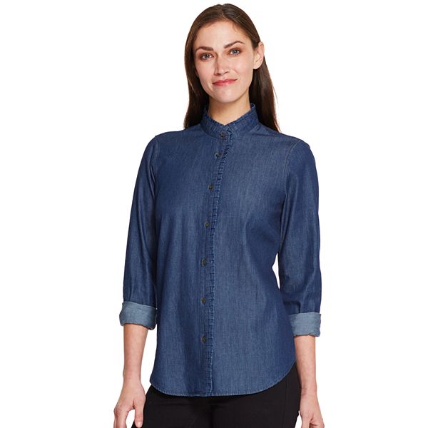 Women's IZOD Button-Front Shirt