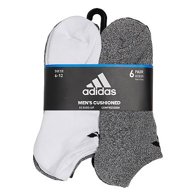 Men's adidas 6-pack Climalite Cushioned No-Show Socks