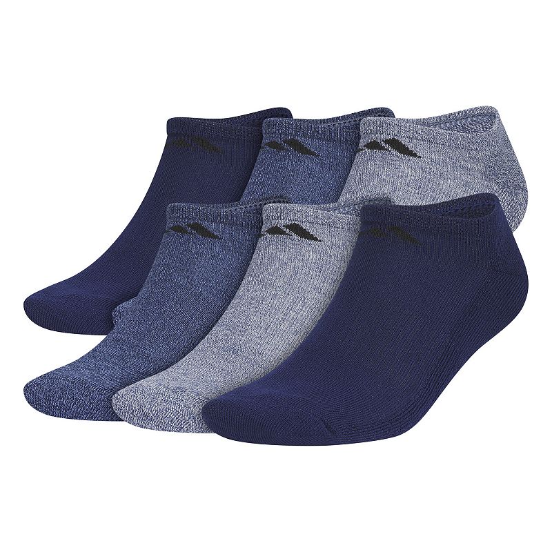 Men's adidas 6-pack Athletic Cushioned No-Show Socks, 