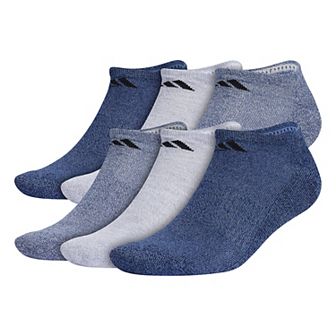 Men's adidas 6-pack Athletic Cushioned No-Show Socks