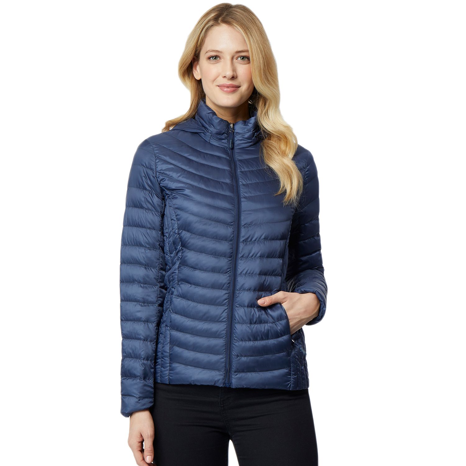 women's packable down jacket with hood