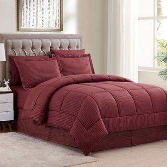 Sweethome Collection Hotel Dobby Embossed Bedding Set