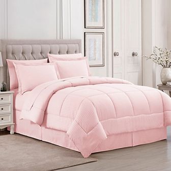 Sweethome Collection Hotel Dobby Embossed Bedding Set