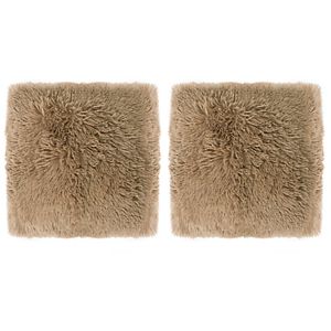 Madison Park Duke Faux Fur Throw Pillow