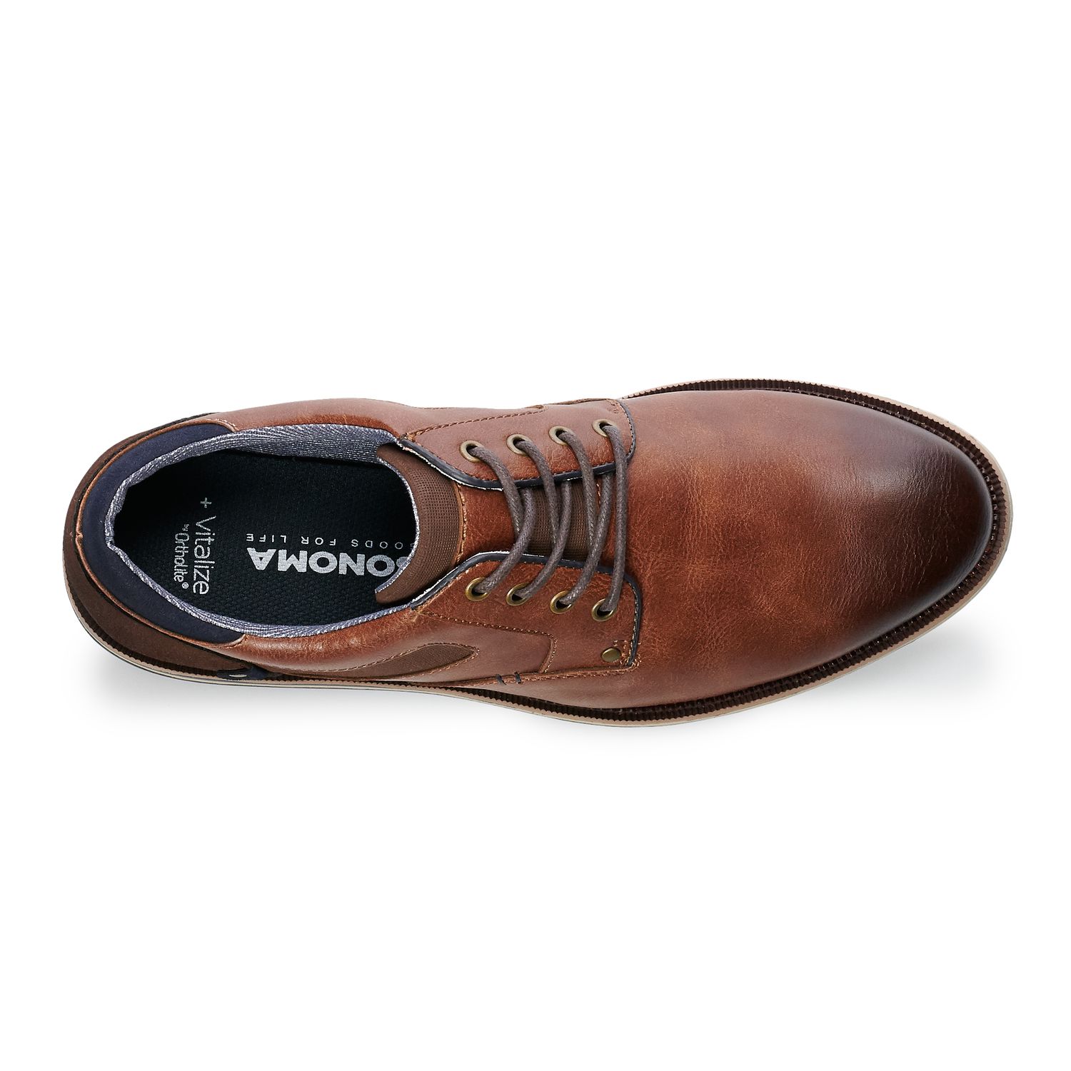 van heusen luke men's wingtip oxfords