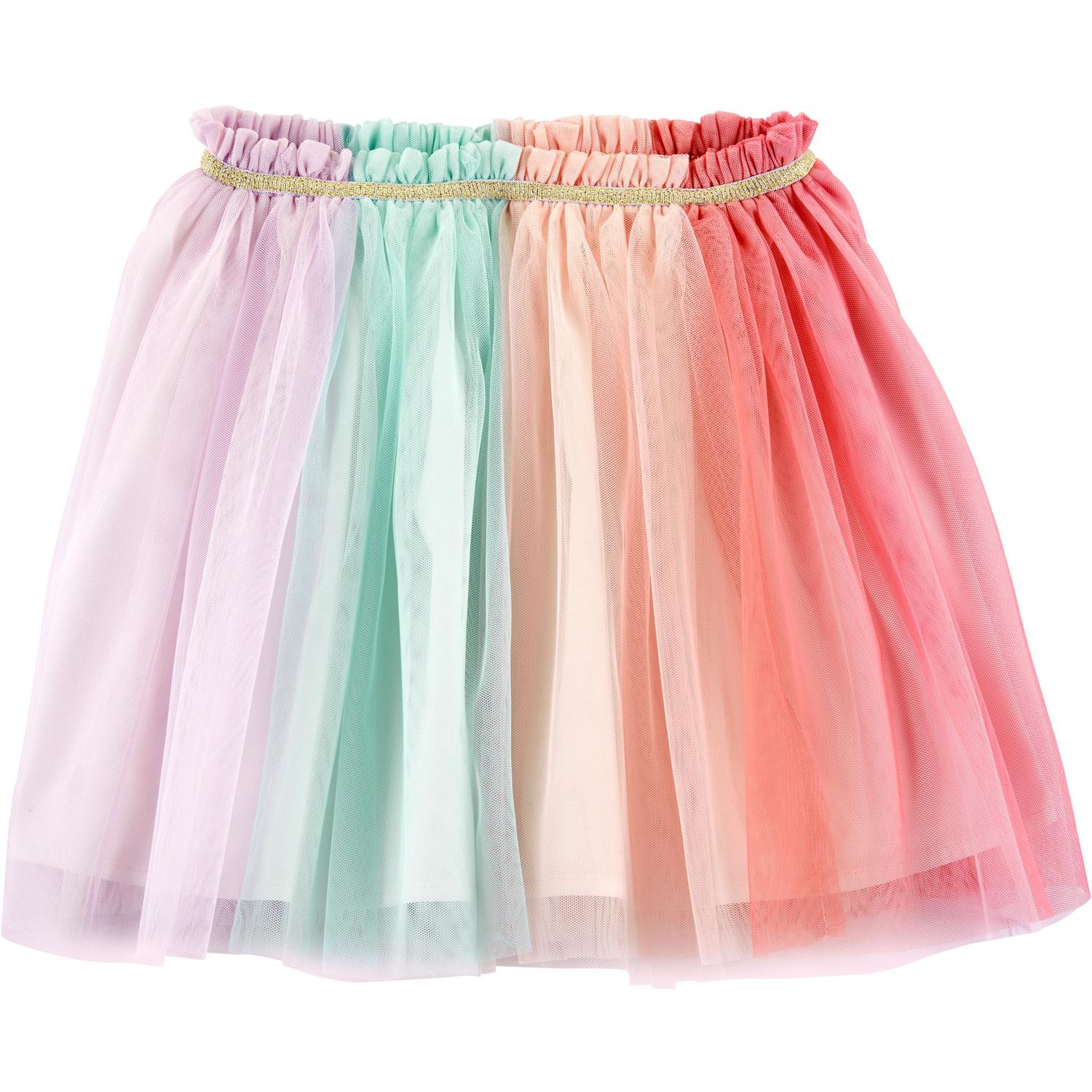 rainbow color tutu skirt