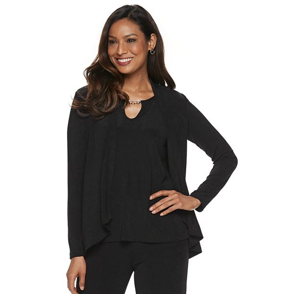 Kohls dana buchman cardigan sale