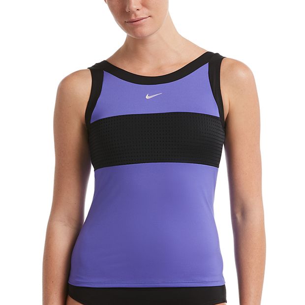 Women's Nike Sport Mesh High Neck Tankini