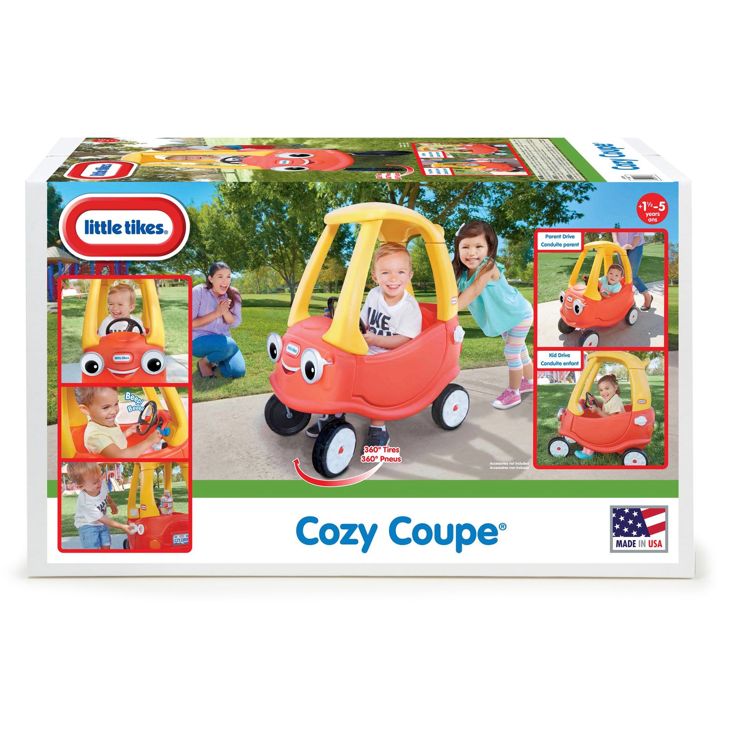 little tikes cozy coupe ride on