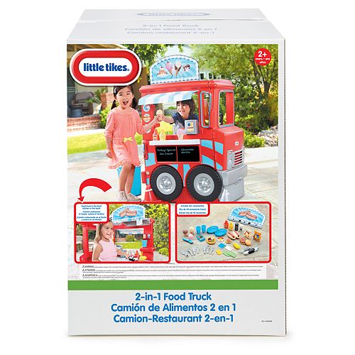  Little  Tikes  2 in 1 Pretend Play Food Truck Kitchen 